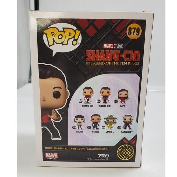 Funko Pop! Shang-Chi #879 Legend of the Ten Rings, Collector Corps **NOS** - Picture 3 of 6